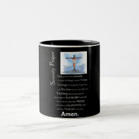 The Serenity Prayer Jesus Cross