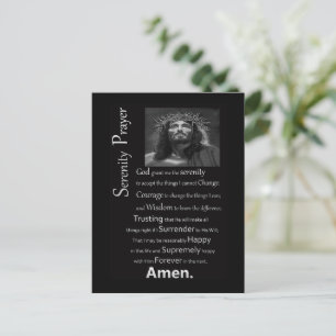 The Serenity Prayer Postcard