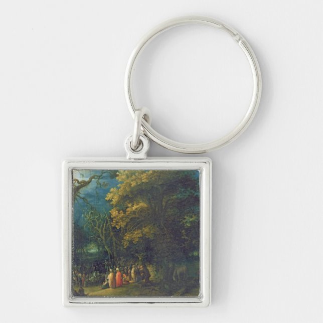 The Sermon of John the Baptist Key Ring (Front)