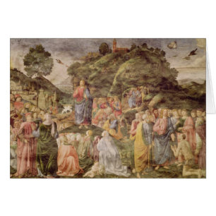 The Sermon on the Mount, from the Sistine