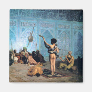 "The Serpent Charmer", by Jean Leon Gerome Magnet