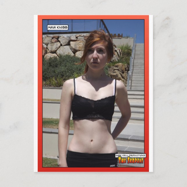 The Serpent Postcard - Maia (Front)