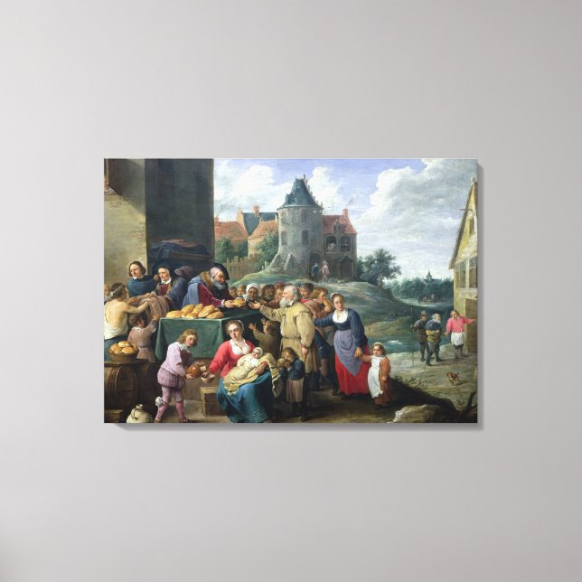 The Seven Acts of Mercy Canvas Print (Front)