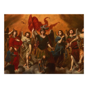 The Seven Archangels by Massimo Stanzione Photo Print