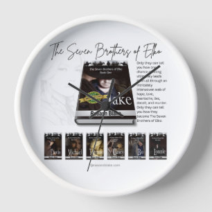 The Seven Brothers of Elko Wall Clock