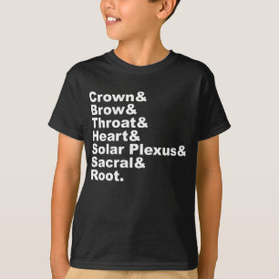 The Seven Chakras of Hinduism and Hindu Ritual T-Shirt