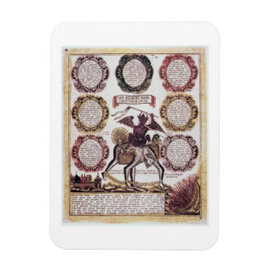 The Seven Deadly Sins (engraving) Magnet