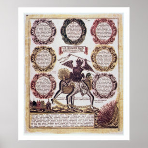 The Seven Deadly Sins (engraving) Poster