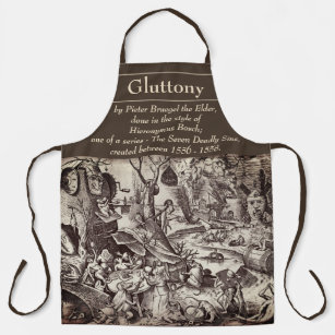The Seven Deadly Sins - Gluttony Apron