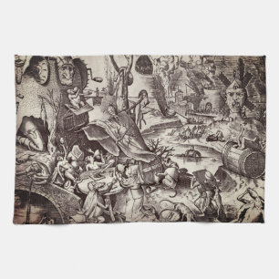 The Seven Deadly Sins - Gluttony Tea Towel