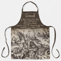 The Seven Deadly Sins - Greed Apron