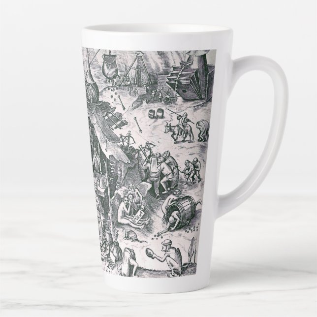 The Seven Deadly Sins - Greed Latte Mug (Right)