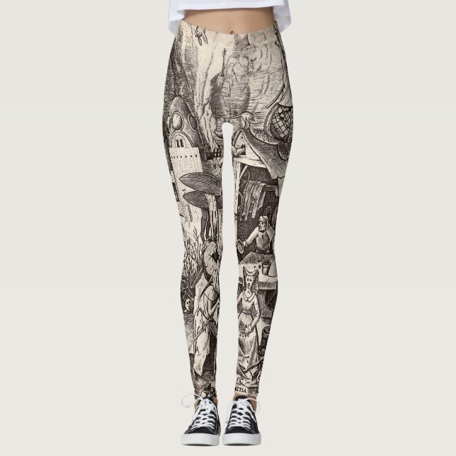 The Seven Deadly Sins - Greed Leggings (Front)