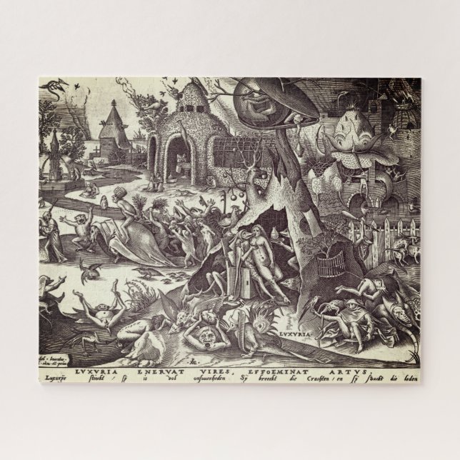 The Seven Deadly Sins - Lust Jigsaw Puzzle (Horizontal)