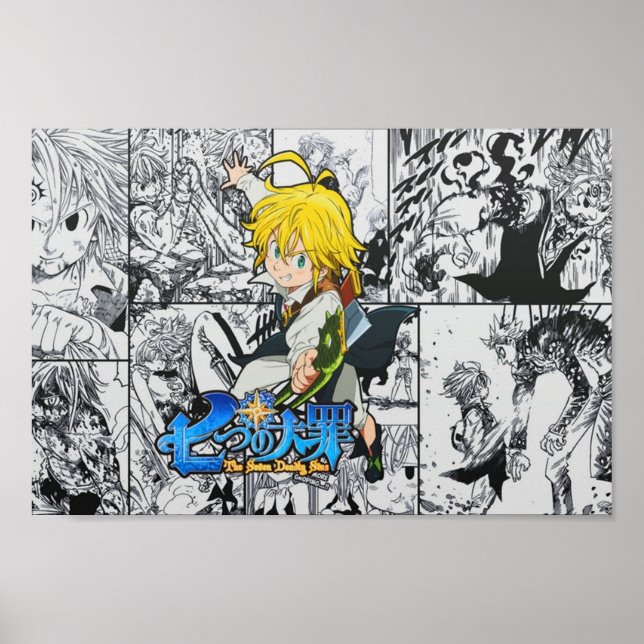 The Seven Deadly Sins  Poster (Front)