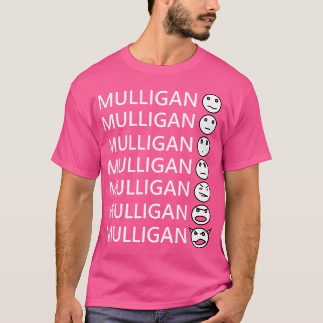 The Seven Faces Of Mulligan Magic T-Shirt (Front)