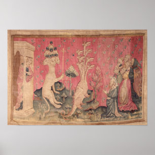 The seven-headed beast from the sea poster