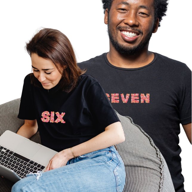 The "SEVEN" of the 6-7  Valentine's Day Meme Duo T-Shirt (Creator Uploaded)