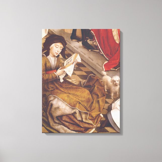 The Seven Sacraments Altarpiece Canvas Print (Front)