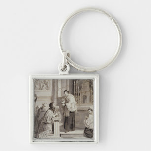 The Seven Sacraments: Communion, 1779 (pen, brown Key Ring