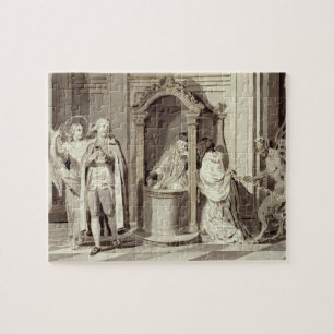 The Seven Sacraments: Confession, 1779 (pen, brown Jigsaw Puzzle