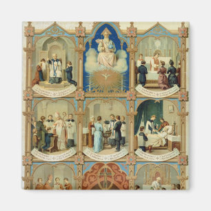 The Seven Sacraments Magnet