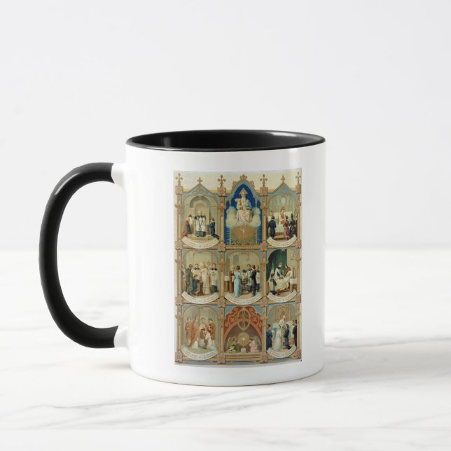 The Seven Sacraments Mug (Left)