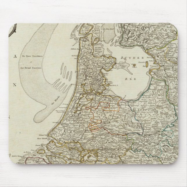 The Seven United Provinces Mouse Pad (Front)