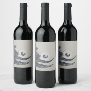 The Seventh Wave Wine Label