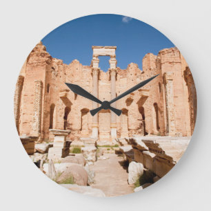The Severan Basilica, Leptis Magna, Al Khums 2 Large Clock