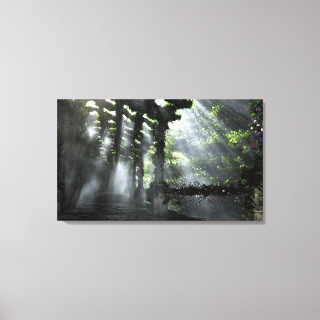 The Shaded Path Canvas Print (Front)