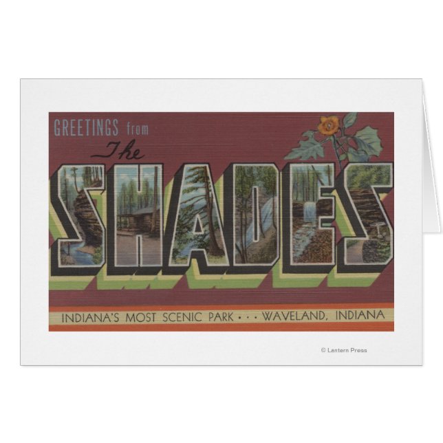 The Shades - Large Letter Scenes (Front Horizontal)