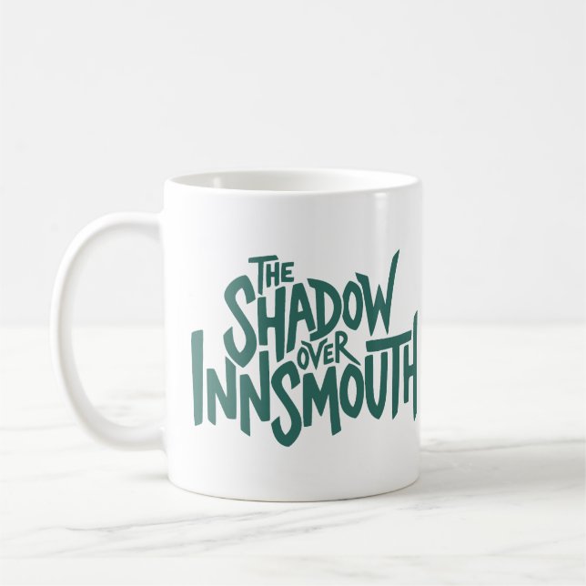 The Shadow over Innsmouth Lettering Coffee Mug (Left)