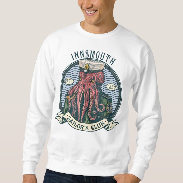 The Shadow over Innsmouth Lovecraft Cthulhu Sailor Sweatshirt (Front)