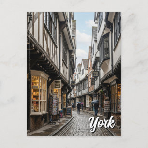 The Shambles in York England Postcard