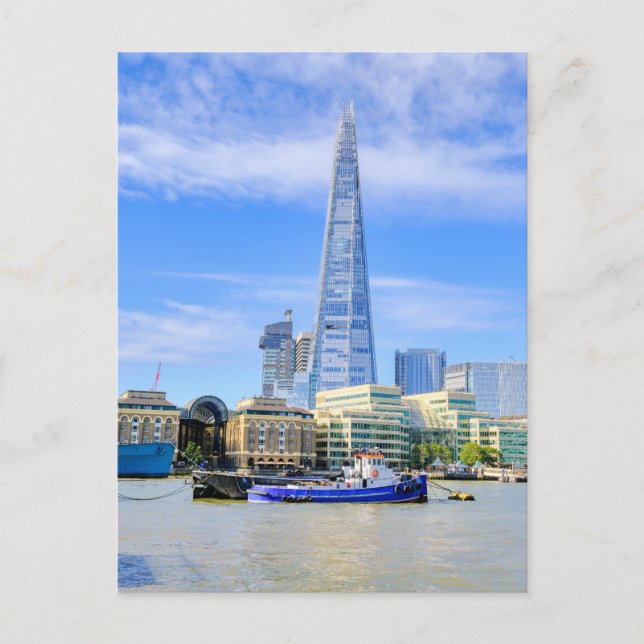The Shard, London UK Postcard (Front)