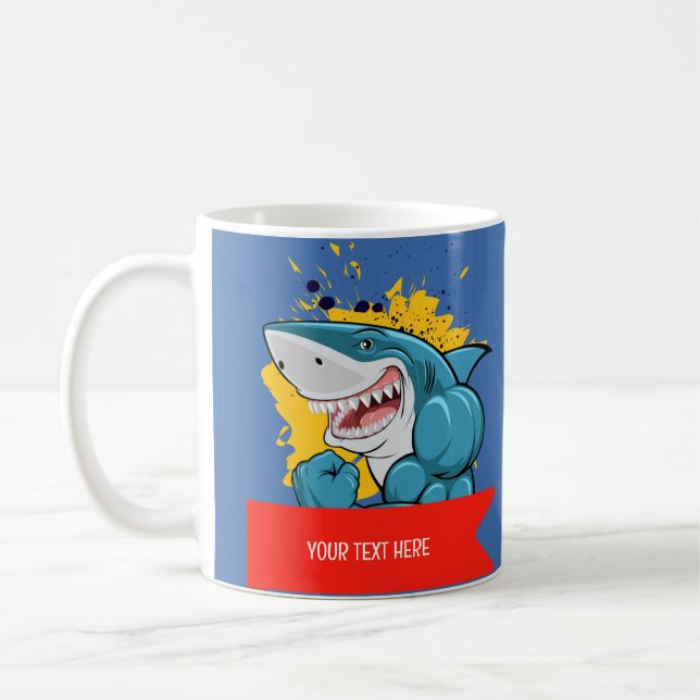 THE SHARK  COFFEE MUG (Left)
