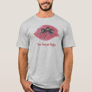 The Sharpie Ninjas layered long sleeve T-Shirt
