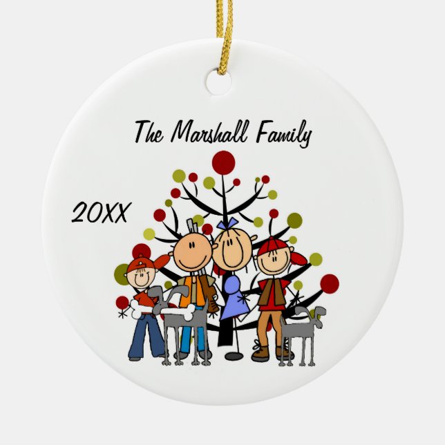 The Shaw's Christmas 2013 Ornament (Front)