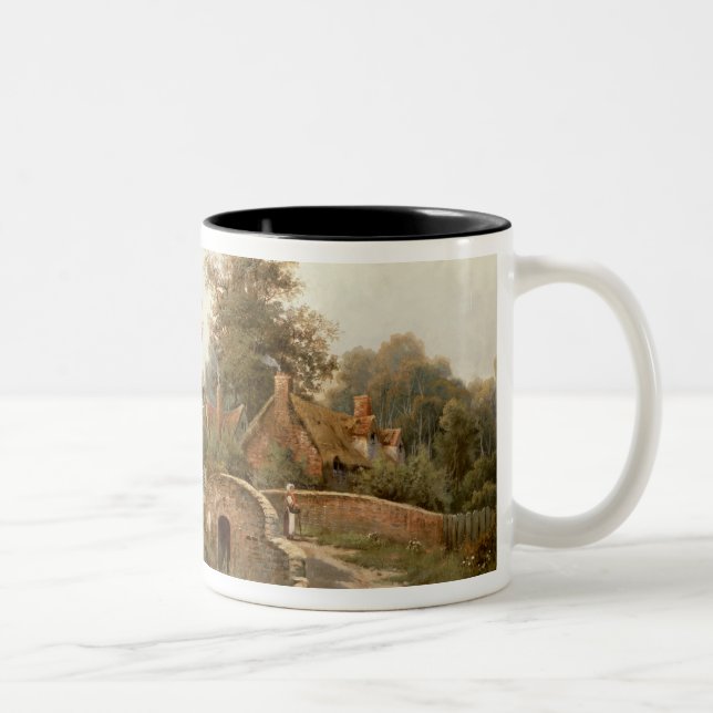 The Sheep Drover Two-Tone Coffee Mug (Right)