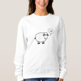 The Sheep goes Ba Sweatshirt