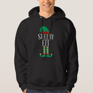 The Shelby Elf Funny Family Matching Christmas Paj Hoodie