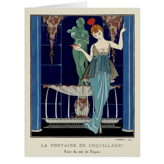  The Shell Fountain  by George Barbier (Front)