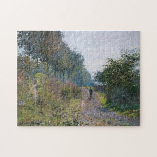 The Sheltered Path Monet Fine Art Jigsaw Puzzle