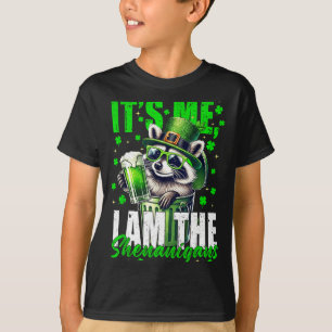 The shenanigans, funny raccoon st patrick's day T-Shirt