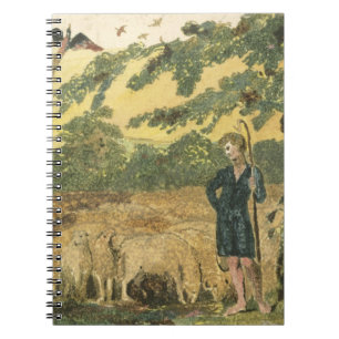 The Shepherd, from 'Songs of Innocence', 1789 (col Spiral Notebook