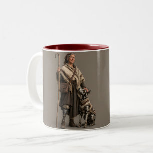 The Shepherdess Two-Tone Coffee Mug