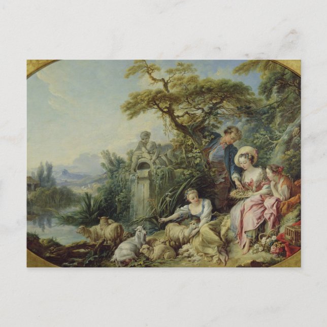 The Shepherd's Gift or, The Nest Postcard (Front)