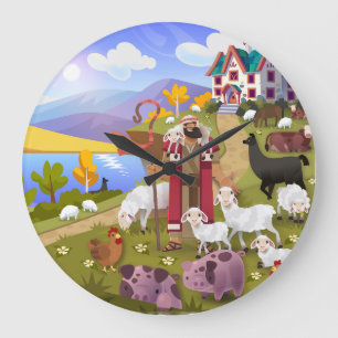 The Shepherd's Song Wall Clock