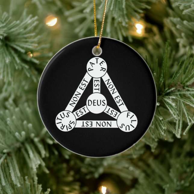 The Shield of the Trinity Ornament (Tree)